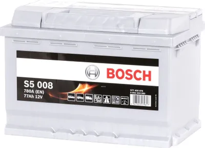 Image de Batterie de voiture Bosch S5 008 12 V 77 Ah 780 A