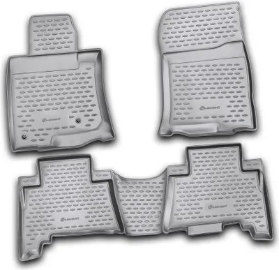 Zdjęcie produktu dla ELEMENT gumowe dywaniki podłogowe 3D do TOYOTA Land Cruiser Prado, 2009-2013, 4 szt.