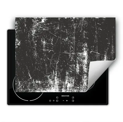 Produktbild von DarHaus Herdabdeckplatte 80x52 cm Anti Rutsch Matte Aufrollbar, grau
