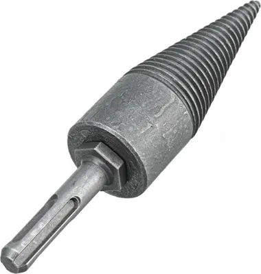 Image de Perceuse-marteau électrique pour fendre du bois de chauffage, cône de fendage, fendeuse de bois