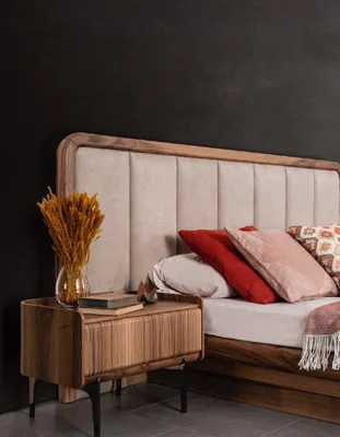Produktbild von Nachttische Holz Ablagetische Schlafzimmer Möbel Einrichtung