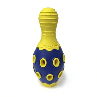 Produktbild von Bowlingkegel - Hundespielzeug zum Befüllen mit Leckerchen