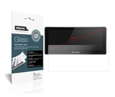 Obrázek produktu pro 2x ochranná fólie pro Joying Radio 8,8" matná - anti-shock 9H fólie dipos Glass plastové sklo