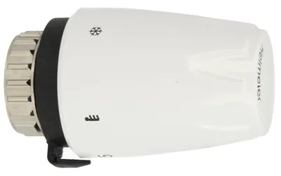Produktbild von Heimeier Thermostat - Kopf DX mit eingebautem Fühler, weiß RAL 9016, 6700-00.500