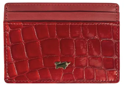 Produktbild von Kartenetui VERONA Kartenetui 4 Kartenfächer rot Damen - Leder