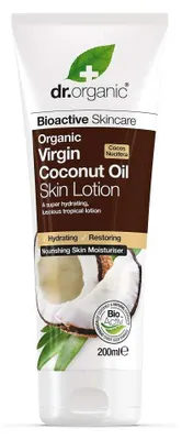 Productafbeelding van Dr Organic Kokosolie Lotion (200 ml)