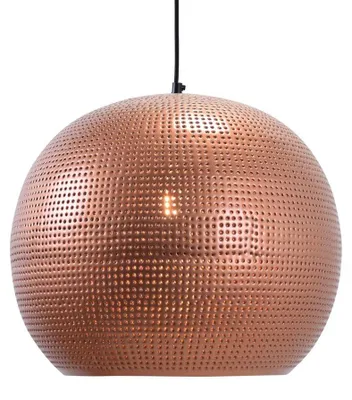 Produktbild von Hängelampe Spike Kugel XL Ø40cm Kupfer