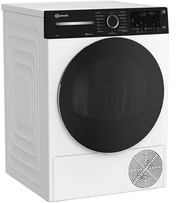 Produktbild von Bauknecht BT 87A WB, Freistehend, Frontlader, Wärmepumpe, Weiß, Drehregler, Berührung, Rechts