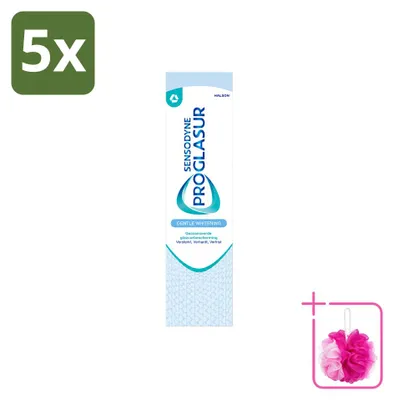 Obrázek produktu pro 5 kusů zubní pasty Sensodyne Proglasur Gentle Whitening, 75 ml, balení
