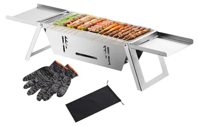 Zdjęcie produktu dla Przenośny, składany grill węglowy