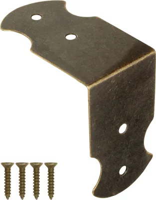 Produktbild von 'FUXXER® - 15x Winkel-Verbinder, Beschläge, Winkel-Ecken, Möbel-Klammern, Kanten-Schutz, Verbindung,'