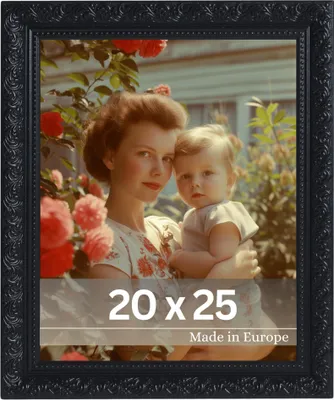 Produktbild von Bilderrahmen "Rubens" - Farbe: Schwarz - Größe: 20 x 25 cm
