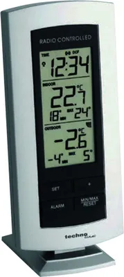 Immagine prodotto di Technoline WS 9140-IT Stazione meteorologica senza fili, argento/nero