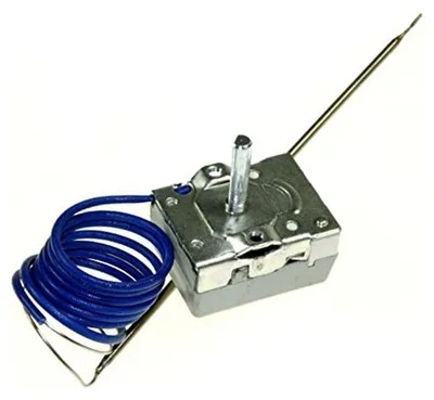 Ofenthermostat 32001459, 166 mm, 50-285 °C, Silber