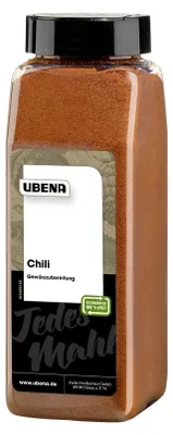 Produktbild von Ubena Chili Gewürzzubereitung eine scharfe aromatische Mischung 500g
