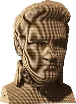 Produktbild von Elvis Presley 3D-Puzzle als Kartonkunstwerk, 133 Teile