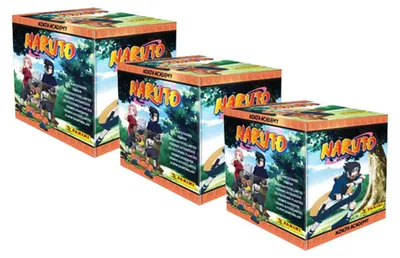 Produktbild von Naruto Ninja Adventures (2025) - Sammelsticker - 3 Displays (108 Tüten)