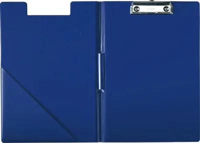 Produktbild von Klemmbrettmappe A4 blau Packung mit 10 Stück