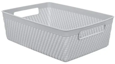 Produktbild von Aufbewahrungskorb - Organizer Aufbewahrungsbox - Universal Kunststoff - 24 x 17,5 cm