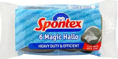 Immagine prodotto di Spugna 6 pezzi, MAGIC HALLO, SPONTEX, impregnata