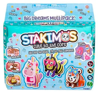 Produktbild von TOMY STAKIMOS 3er-Pack Big Dreams Friends E73626
