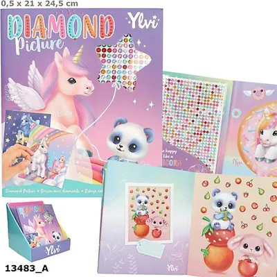 Produktbild von Ylvi Create your Diamond Picture Stickerbuch