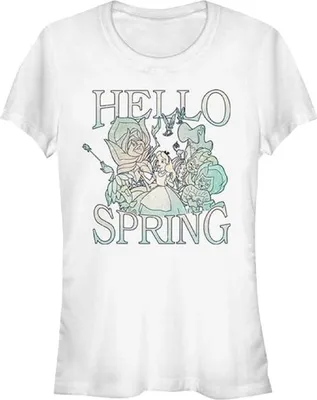 Image de Alice In Wonderland - T-shirt "Classic" pour femme TV1370 (M) (Blanc)