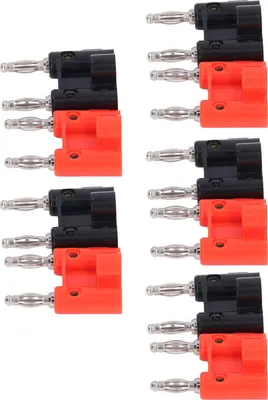 Obrázok produktu pre 5Set Dual Banana Plug Mosadz PE bez spájkovania Banánová zásuvka pre elektronické zariadenia RV