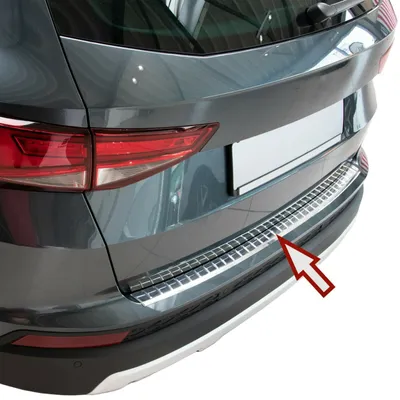 Produktbild von Ladekantenschutz Edelstahl poliert für SEAT ATECA | ab BJ 2016- | mit Abkantung