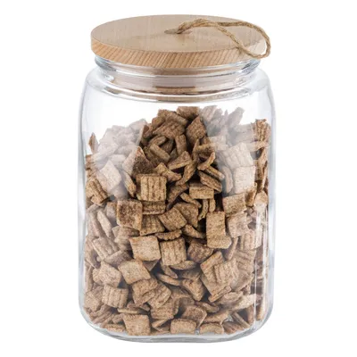 Zdjęcie produktu dla APS 82257 Słoik do przechowywania APS WOODY, 2,5 litra