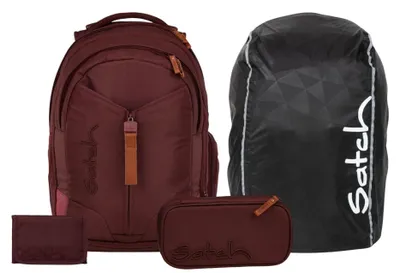 Produktbild von Satch, Schulrucksack-Set MATCH Nordic Ruby 4-teilig, ab. 5. Klasse
