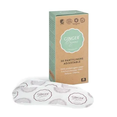 Produktbild von Ginger Organic Slipeinlagen flexibel - 24 Stück