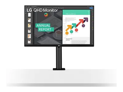 Produktbild von LG 27QN880-B LED display 68,6 cm (27 Zoll) 2560 x 1440 Pixel Quad HD LCD Schwarz