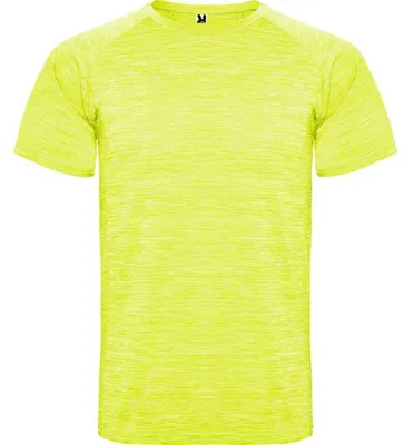 Image de Roly - T-shirt « Austin » pour enfants - Sport LT2622 (104) (jaune fluo)