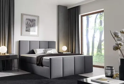 Obrázok produktu pre Posteľ s matracom a roštom LOLA - 120x220, šedá 1 + topper