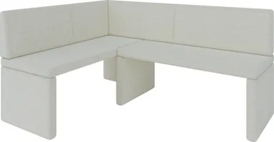 Image de Banc d'angle AKIKO Corner Bench 142x196 gauche - Ensemble de banc d'angle pour votre salle à manger, cuisine moderne, coin salon, coin repas. Parfait pour la cuisine, le bureau et la réception. Fabrication solide et robuste. Easy Care