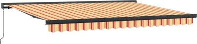 Obrázok produktu pre Zatemniteľná markíza Žltá a oranžová 400 × 300 cm