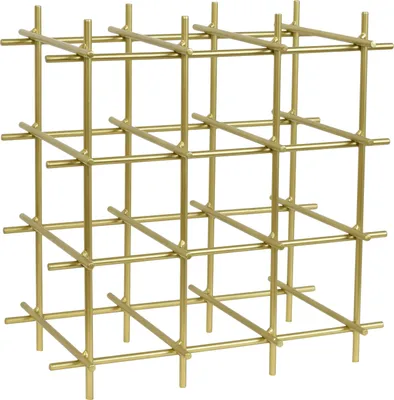 Produktbild von LOFT42 Malbec Weinregal – 9 Flaschen – Metall – Gold
