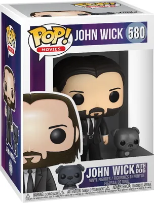 Produktbild von John Wick - John Wick with Dog 580 - Funko Pop! Vinyl Figur