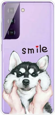 Zdjęcie produktu dla Pokrowiec König Design kompatybilny z Samsung Galaxy S21 plastikowy, miękki pokrowiec na telefon komórkowy - przezroczyste etui na telefon komórkowy