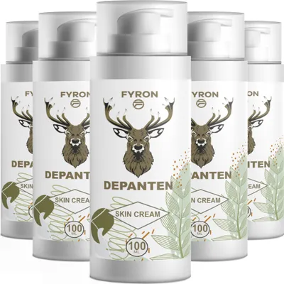 Produktbild von Depanten Creme - 500 ml (5 x 100 ml) - 5er Pack