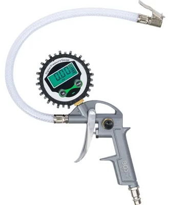 Produktbild von Reifenfüllpistole Luftpistole Reifenfüller - Digital - 0-8 bar - 4 Messbereiche - Für Schrader-Ventil
