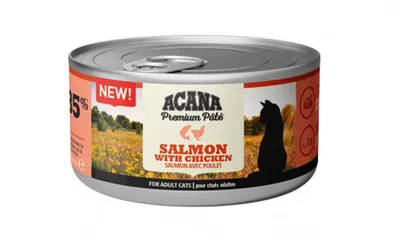 Produktbild von ACANACat│C.Premium Pâté Salmon&Chicken - 24 x 85g │ Katzennassfutter