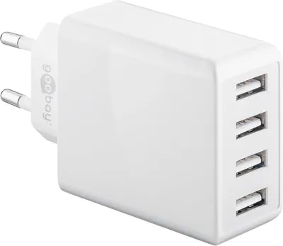 Zdjęcie produktu dla Goobay 44962, Wewnętrzna, Prąd przemienny, 5 V, 3 A, Biały
