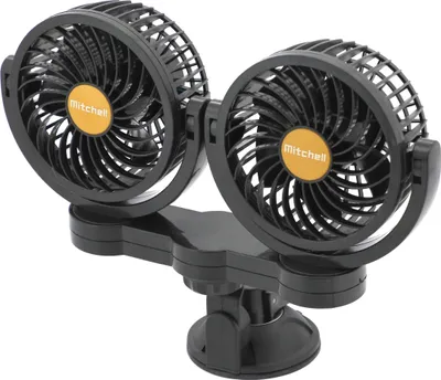 Produktbild von MITCHELL DUO Lüfter 2x108mm 24V auf Saugnapf