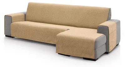 Imagen del producto de Manta de terciopelo lujosa para sofá chaise longue, que ofrece protección y estilo