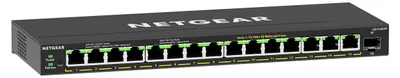 Produktbild von NETGEAR GS316EPP, Managed, Gigabit Ethernet (10/100/1000), Vollduplex, Power over Ethernet (PoE)