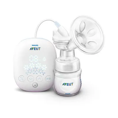 Produktbild von Philips AVENT Kompakte elektrische Einzelmilchpumpe, 120 ml, Elektronisch, Transparent, Weiß