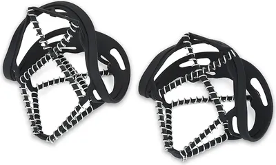 Produktbild von Outdoor Schnee Antirutsch Spikes Griffe Bergsteigen Schuhe Eis Traktion Stollen