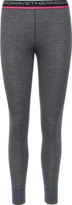 Productafbeelding van Thermowave Merino Warm Active thermische basislaag broek, grijs, maat XS, voor dames, kleur grijs, maat XS